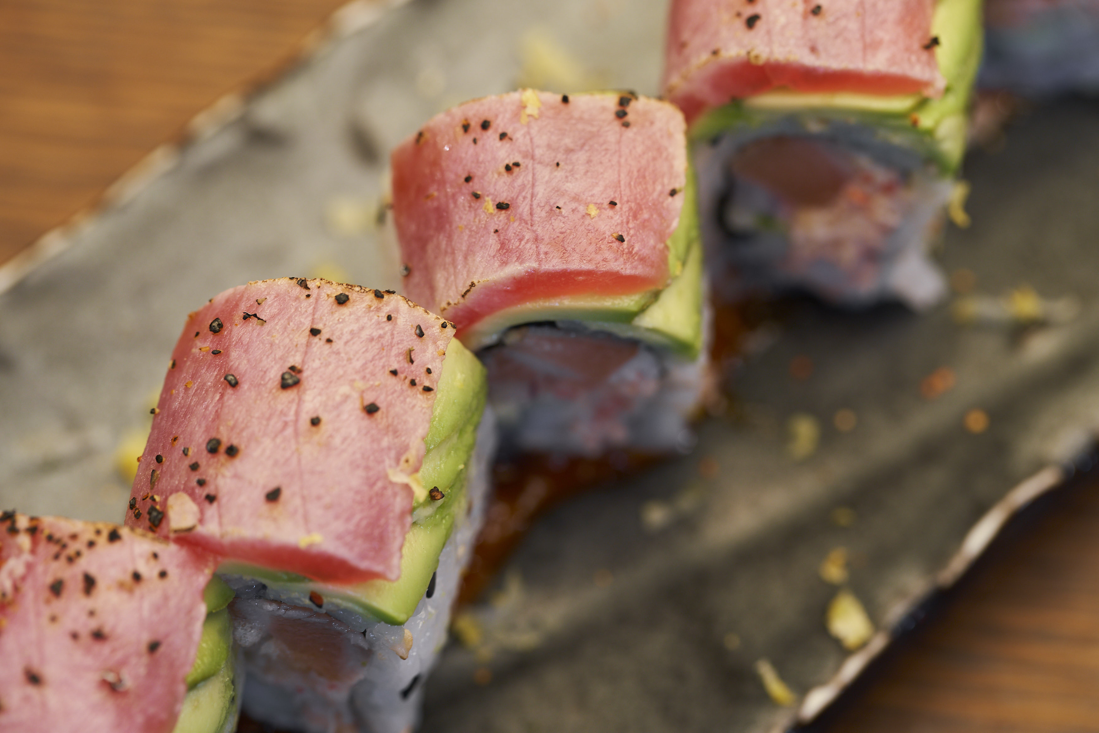 Maki Roll to celebrate the 2019 International Sushi Day in Doral