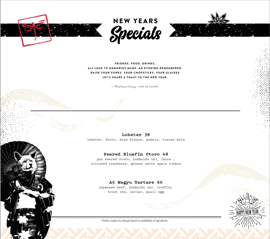 NYE 202 Dragonfly Orlando Specials